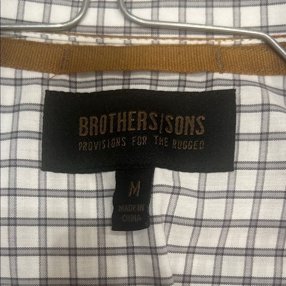 White Checkered Dress Shirt